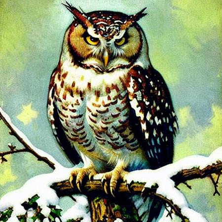 08791-1827444694-sd-prohib a snow covered owl nesting in a mossy tree, medium brushstrokes, painterly, dynamic, adventure, idealism, pictorial, c.png